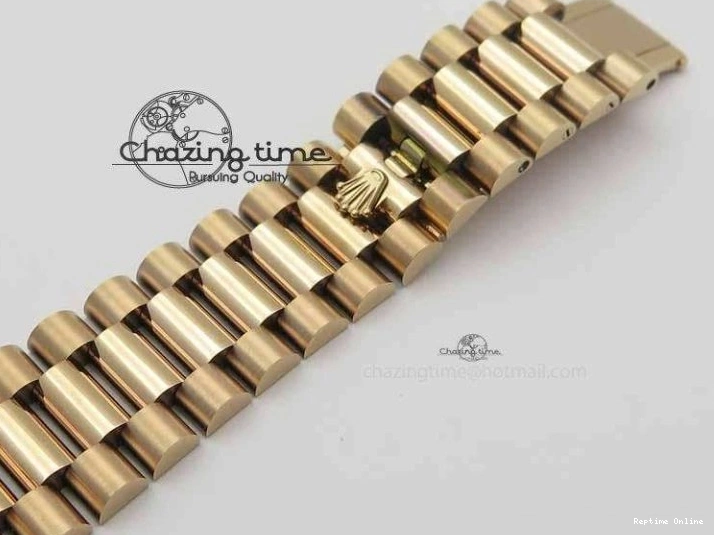 1219 Day Date 40mm RG BP Maker Best Edition Brown Dial Diamond Markers On RG Bracelet A ZeroBulk 3689